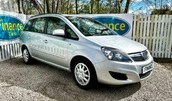 Vauxhall Zafira 1.8i 16v VVT Exclusiv 7 Seater, 2014, Manual, 5 Door MPV full