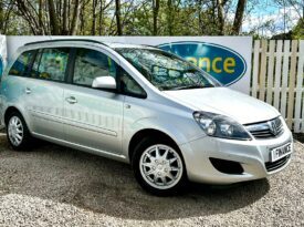 Vauxhall Zafira 1.8i 16v VVT Exclusiv 7 Seater, 2014, Manual, 5 Door MPV