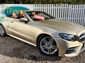 Mercedes-Benz E300 2.0 AMG Line (Premium Plus) (s/s) 9G-Tronic, 2017, Automatic, 2 Door Convertible