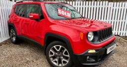 Jeep Renegade 1.6 Multijet II Night Eagle II (s/s), 2018, Manual, 5 Door Estate