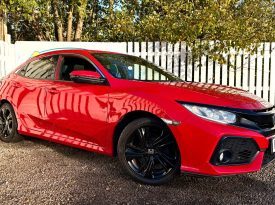 Honda Civic 1.0 VTEC Turbo SR (s/s), 2018, Manual, 5 Door Hatchback